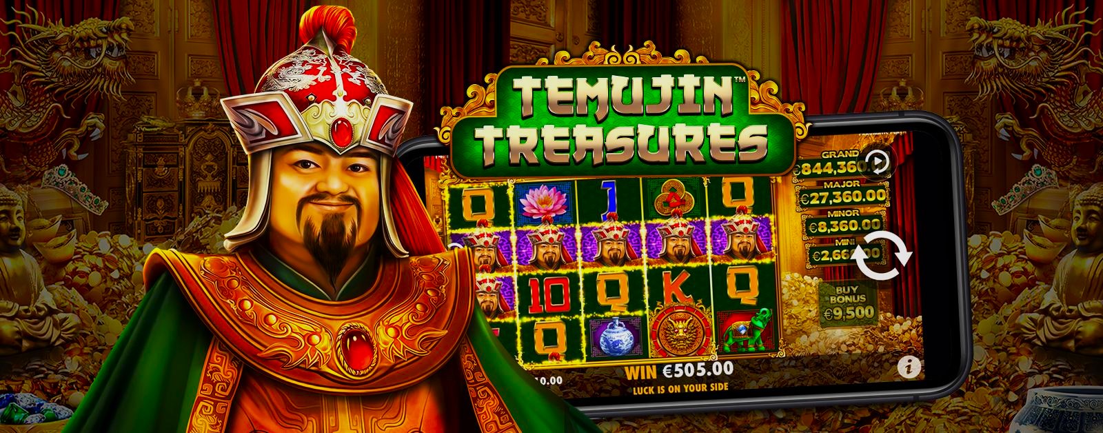 Slot Online Temujin Treasure